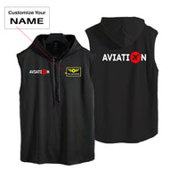 Thumbnail for Aviation Designed Hooded Tank Tops