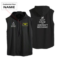 Thumbnail for Aircraft Mechanic Designed Hooded Tank Tops