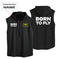 Thumbnail for Born To Fly Special Designed Hooded Tank Tops