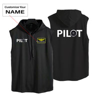 Thumbnail for Pilot & Jet Engine Designed Hooded Tank Tops