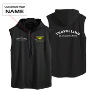 Thumbnail for Travelling All Around The World Designed Hooded Tank Tops