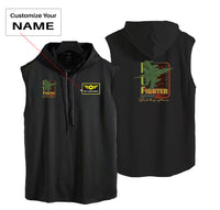 Thumbnail for Fighter Machine Designed Hooded Tank Tops