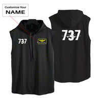 Thumbnail for Boeing 737 Designed Designed Hooded Tank Tops