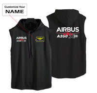 Thumbnail for Amazing Airbus A350 XWB Designed Hooded Tank Tops