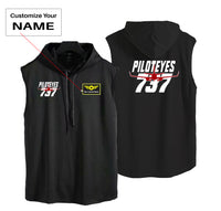 Thumbnail for Amazing Piloteyes737 Designed Hooded Tank Tops