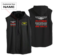 Thumbnail for Flying One Ball Designed Hooded Tank Tops