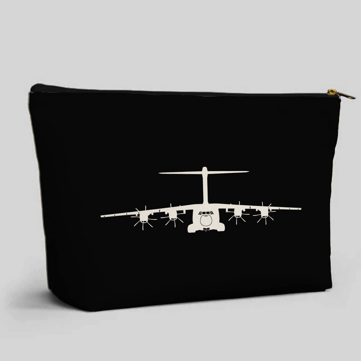 Airbus A400M Silhouette Designed Zipper Pouch