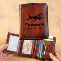 Thumbnail for Cessna Aeroclub Designed Leather Wallets