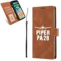 Thumbnail for Piper PA28 & Plane Designed Leather Samsung S & Note Cases