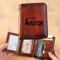 Thumbnail for Aviator Designed Leather Wallets