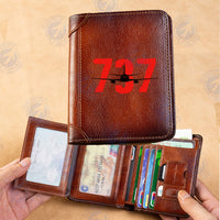 Thumbnail for Boeing 737 Designed Designed Leather Wallets