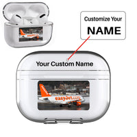 Thumbnail for Easyjet's A320 Designed Transparent Earphone AirPods 