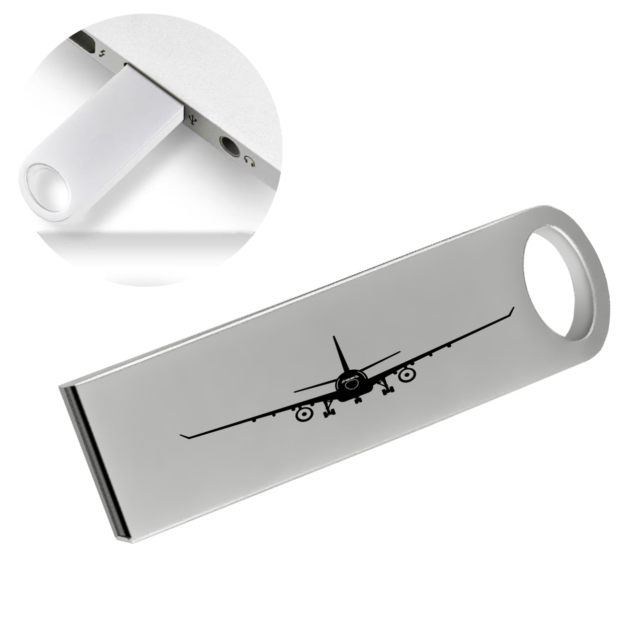 Airbus A330 Silhouette Designed Waterproof USB Devices