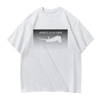 Thumbnail for Airbus A350XWB & Dots Designed Relax Fit T-Shirts