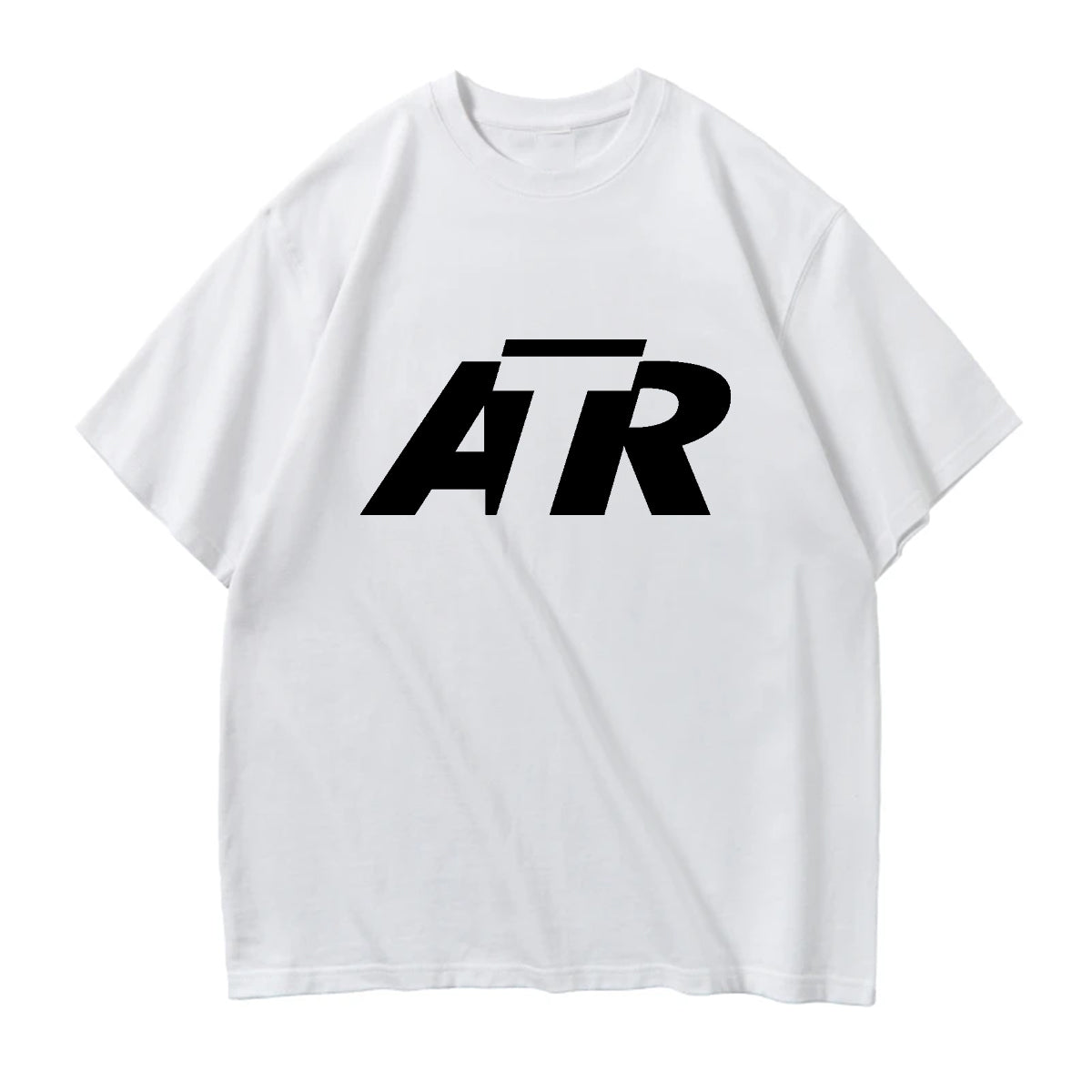 ATR & Text Designed Relax Fit T-Shirts