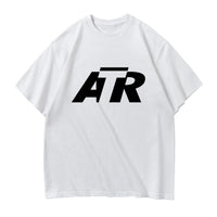 Thumbnail for ATR & Text Designed Relax Fit T-Shirts