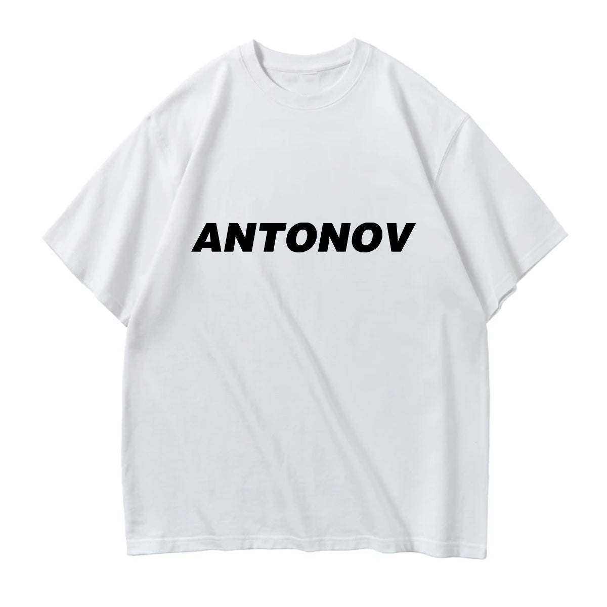 Antonov & Text Designed Relax Fit T-Shirts