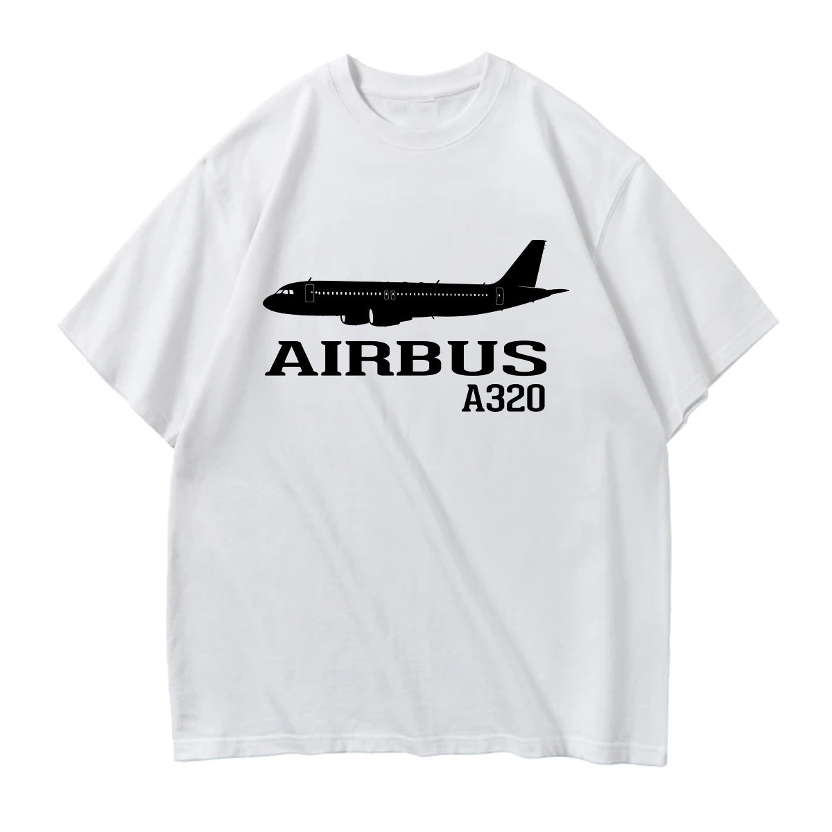 Airbus A320 Printed Designed Relax Fit T-Shirts