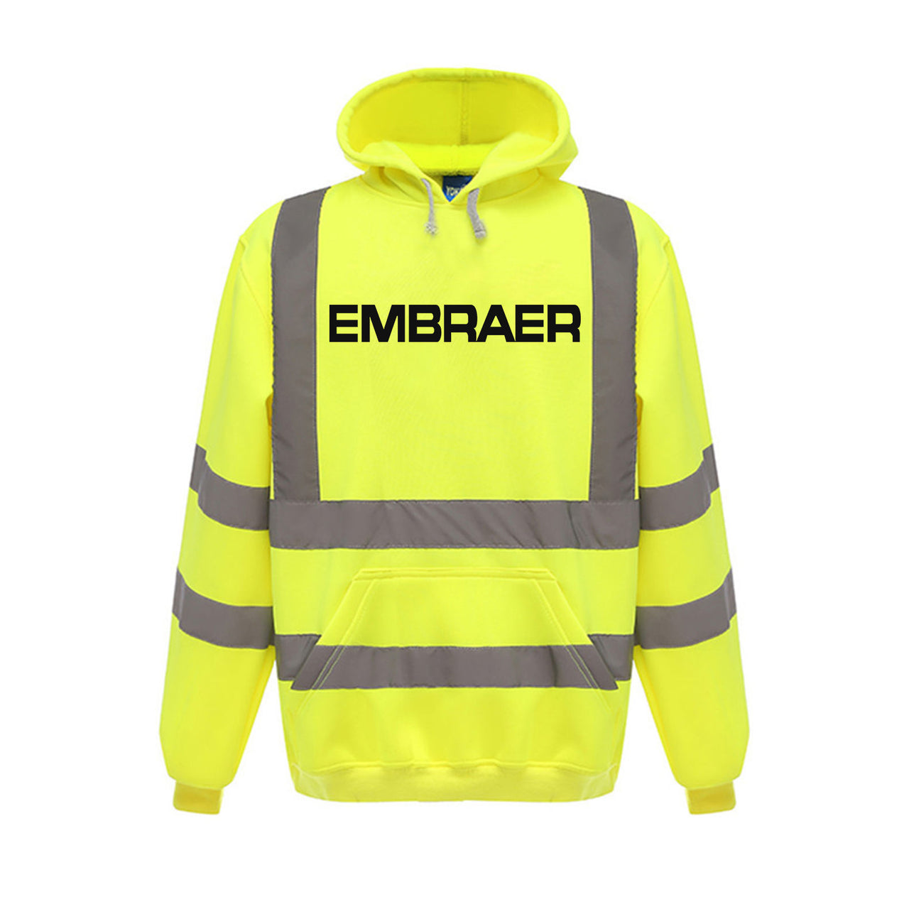 Embraer & Text Designed Reflective Hoodies