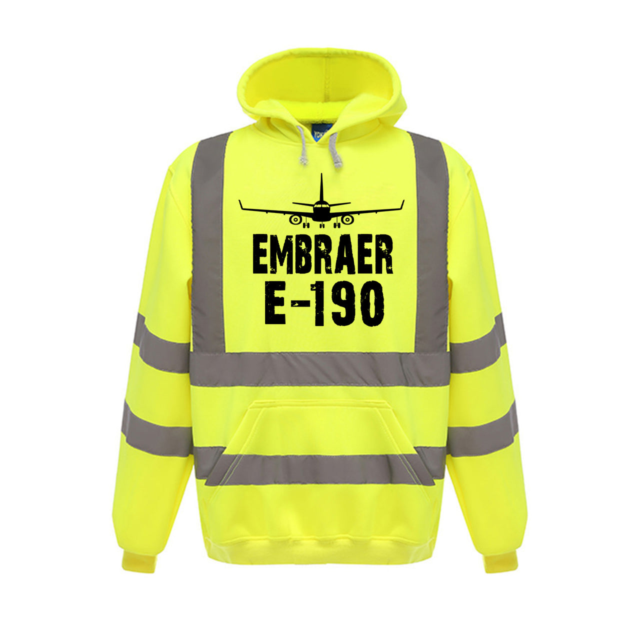 Embraer E-190 & Plane Designed Reflective Hoodies