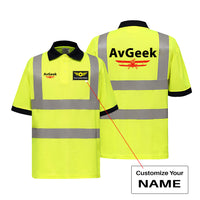 Thumbnail for Avgeek Designed Reflective Polo T-Shirts