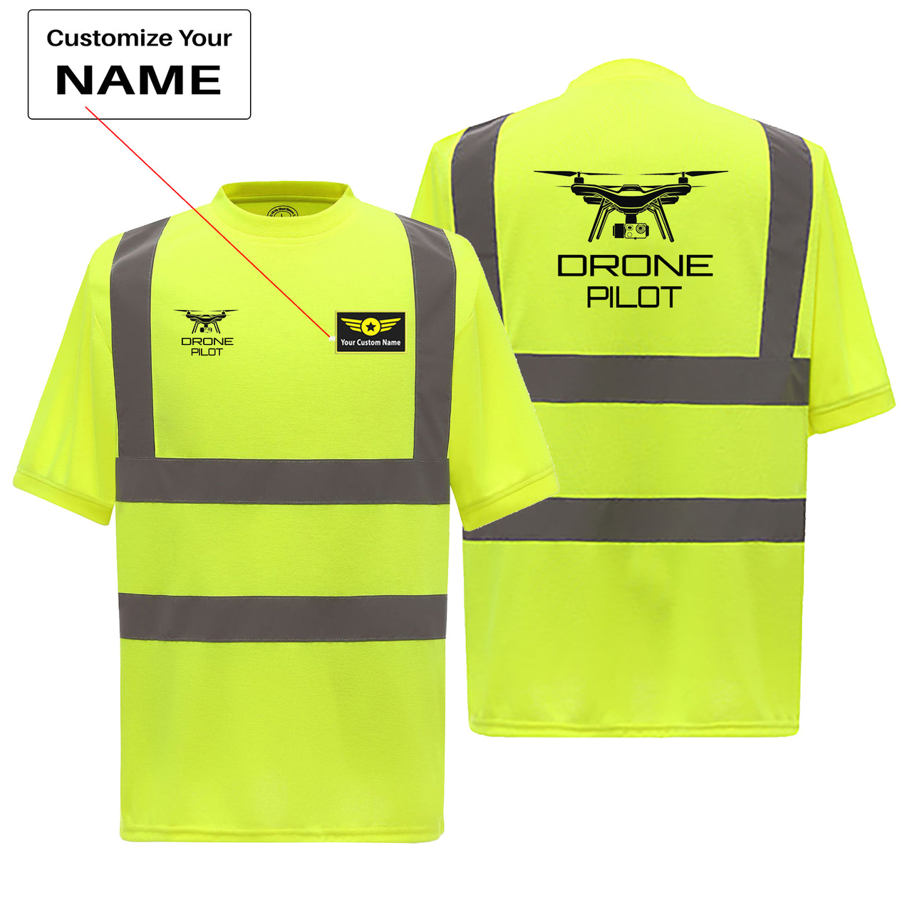 Drone Pilot Designed Reflective T-Shirts