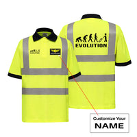 Thumbnail for Pilot Evolution Designed Reflective Polo T-Shirts