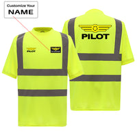 Thumbnail for Pilot & Badge Designed Reflective T-Shirts