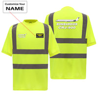 Thumbnail for Bombardier CRJ-900 Designed Reflective T-Shirts