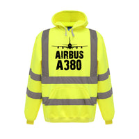 Thumbnail for Airbus A380 & Plane Designed Reflective Hoodies