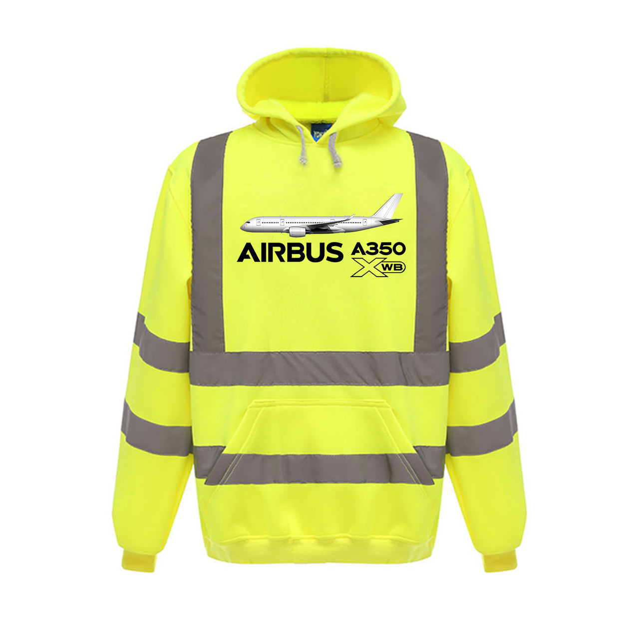 The Airbus A350 WXB Designed Reflective Hoodies