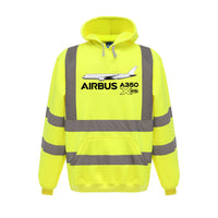 Thumbnail for The Airbus A350 WXB Designed Reflective Hoodies