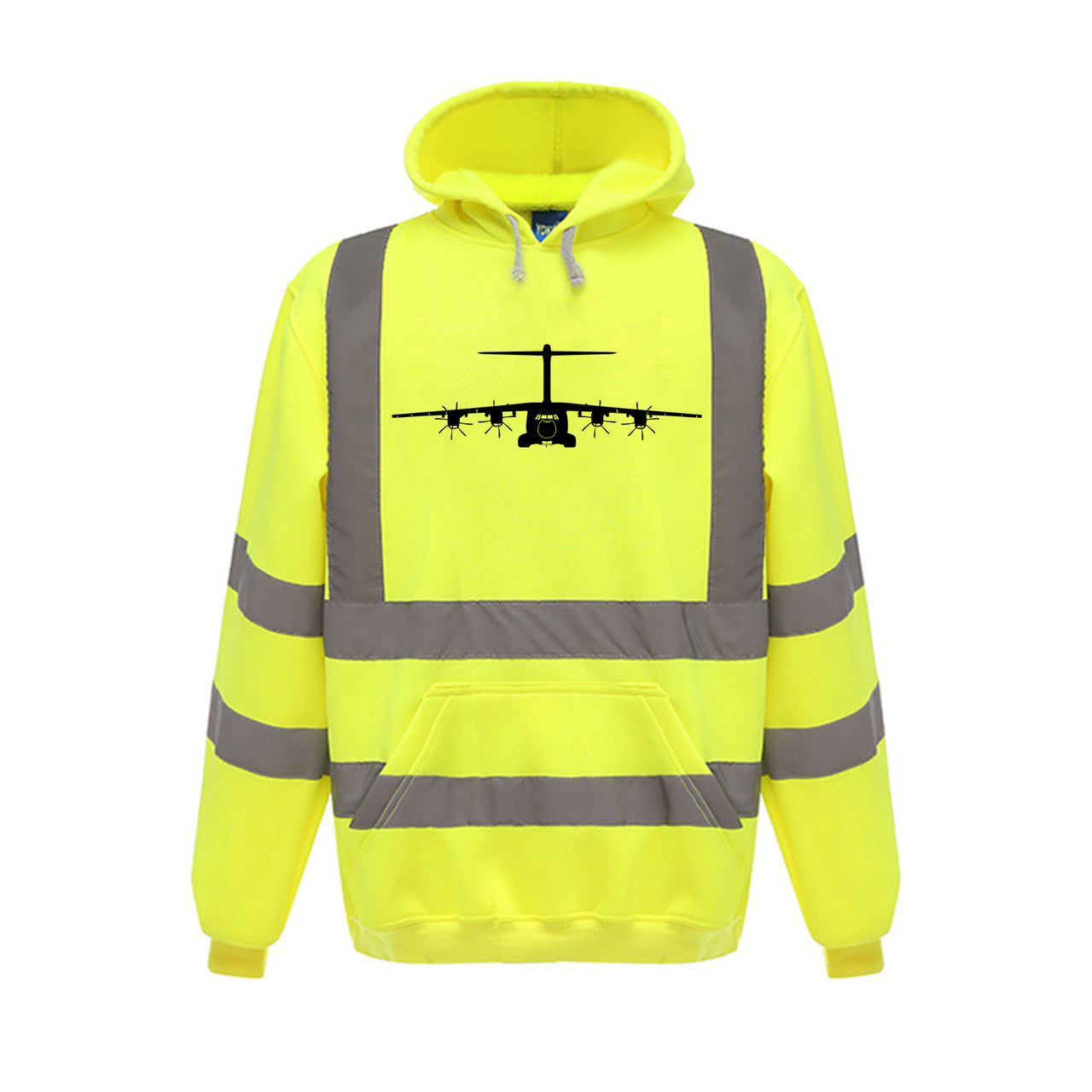 Airbus A400M Silhouette Designed Reflective Hoodies