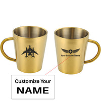 Thumbnail for Colourful 3 Airplanes Designed Stainless Steel Coffee Mugs