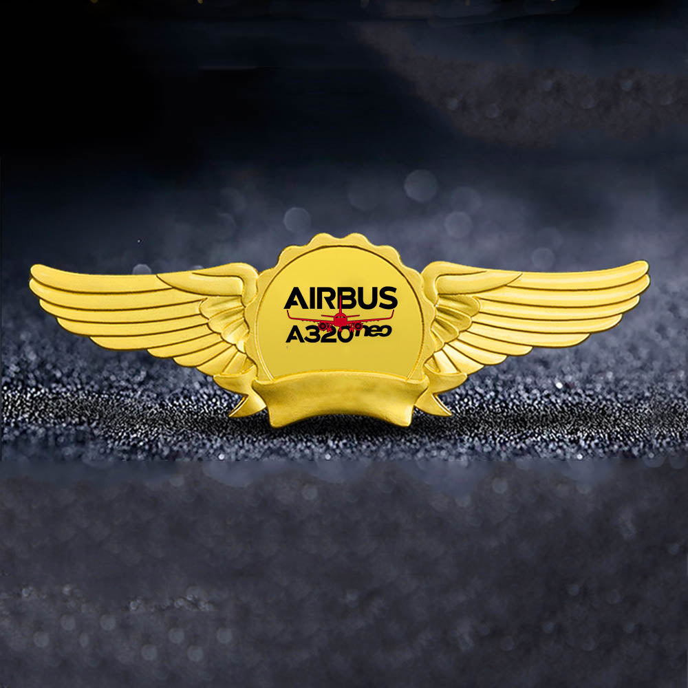 Amazing Airbus A320neo Designed Badges