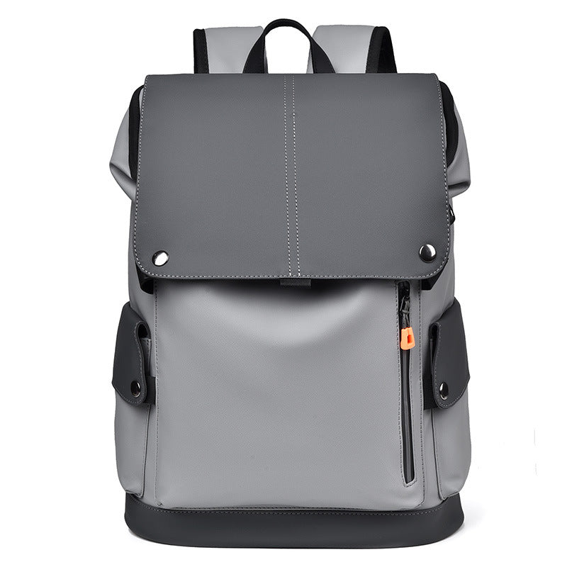 Large High Quality PU Leather Waterproof  Backpack