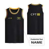 Thumbnail for CPT & 4 Lines Designed Basketball Style Sports Tank Tops