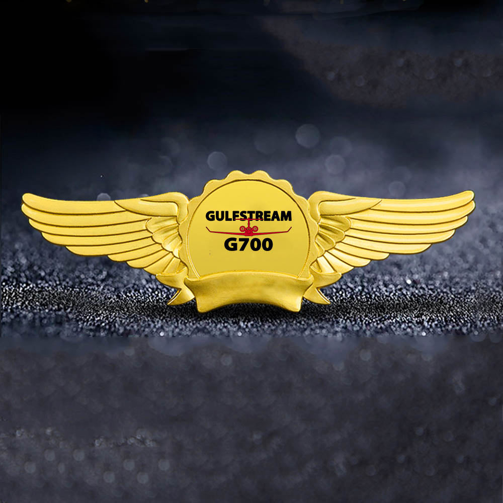 Amazing Gulfstream G700 Designed Badges