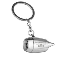 Thumbnail for Amazing Gulfstream G700 Designed Airplane Jet Engine Shaped Key Chain