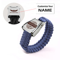 Thumbnail for %100 Original Aviator Design Airplane Seat Belt Bracelet