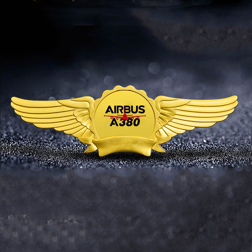 Amazing Airbus A380 Designed Badges