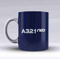 Thumbnail for A321neo & Text Designed Mugs