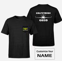 Thumbnail for Gulfstream G650 & Plane Designed Pocket T-Shirts