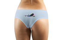 Thumbnail for Multicolor Airplane Designed Women Panties & Shorts