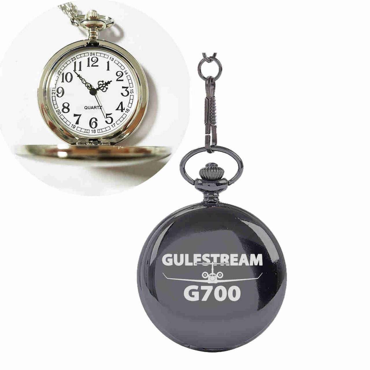 Amazing Gulfstream G700 Designed Pocket Watches