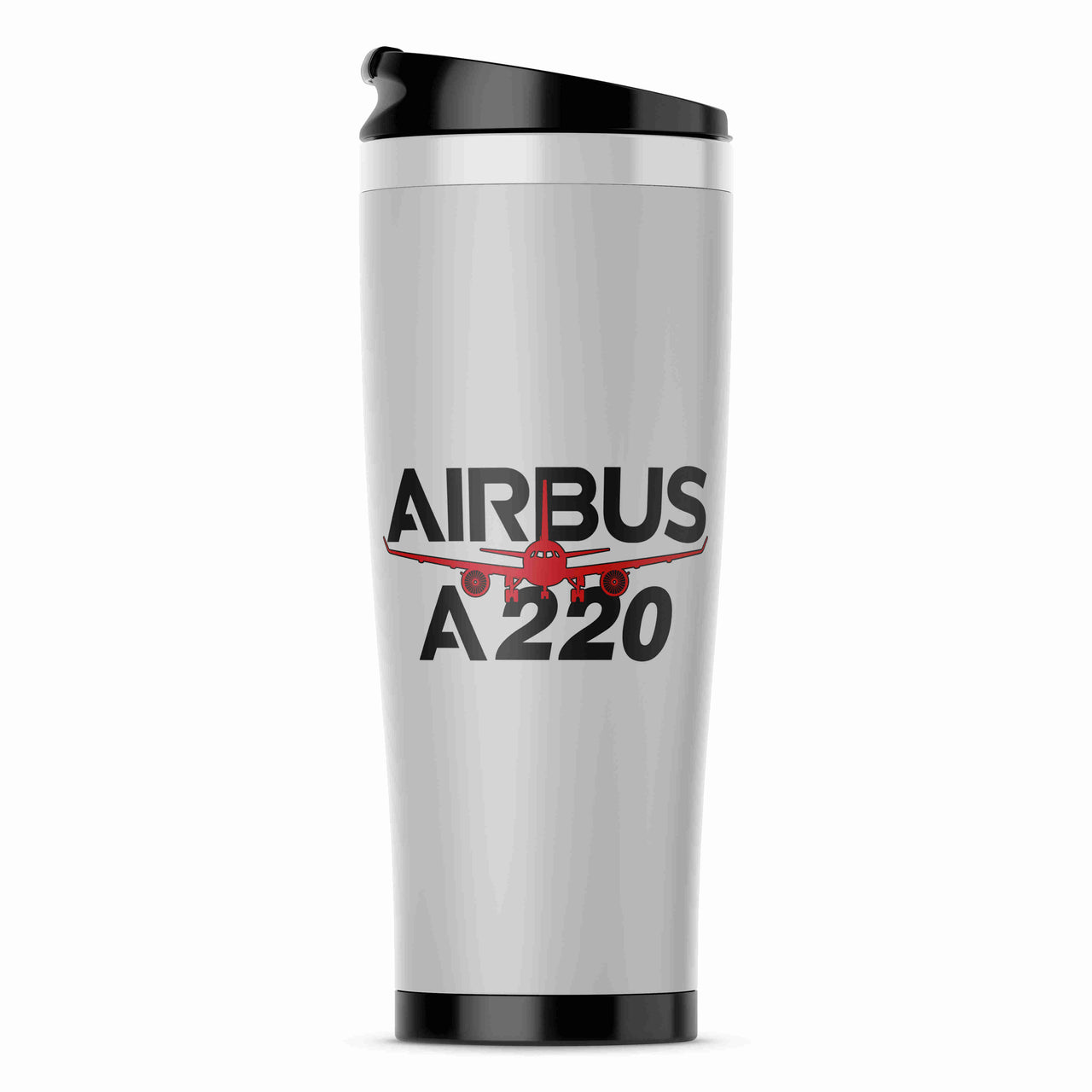 Amazing Airbus A220 Designed Stainless Steel Travel Mugs