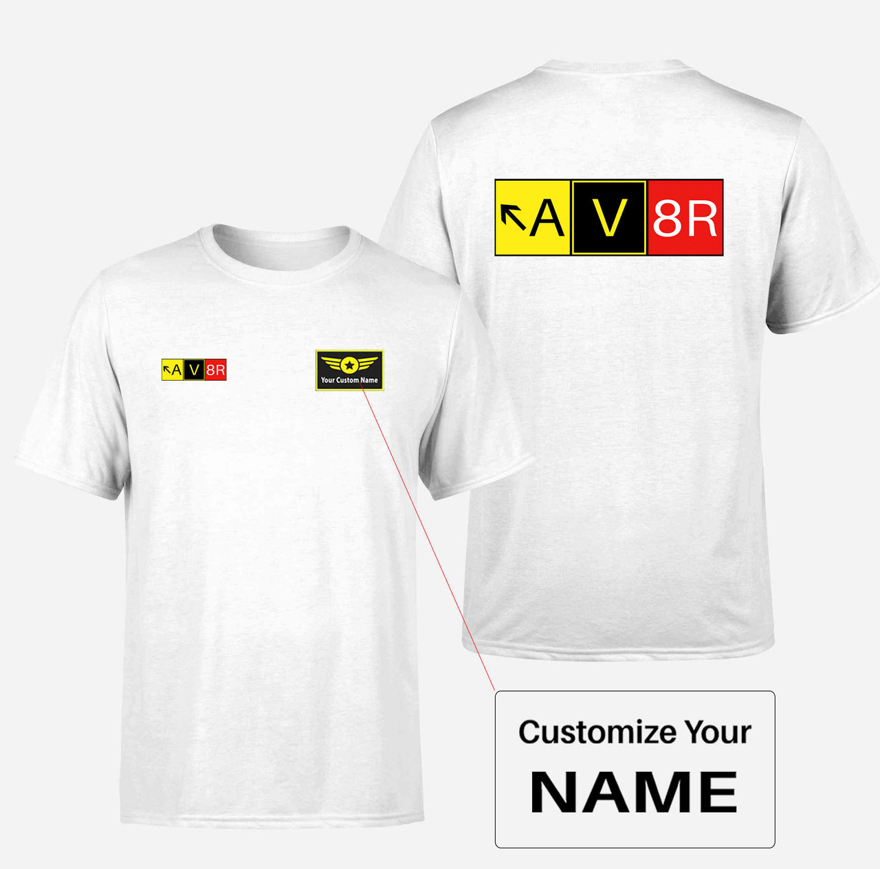 AV8R Double-Side T-Shirts