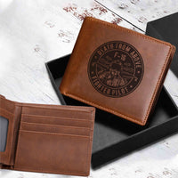 Thumbnail for Fighting Falcon F16 - Death From Above Designed Laser Leather Wallets