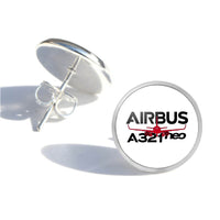 Thumbnail for Amazing Airbus A321neo Designed Stud Earrings