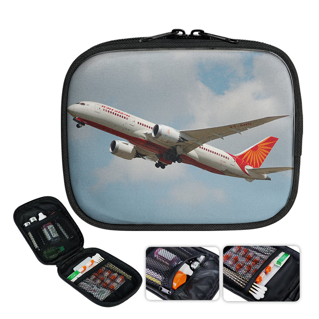 Air India's Boeing 787 Designed Travel & Medical Storage Bags